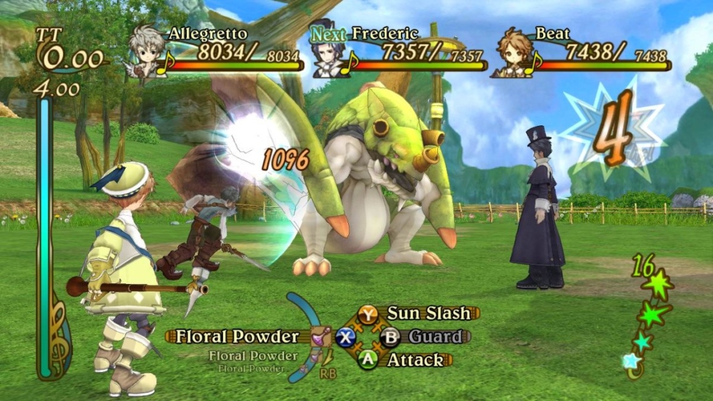 Eternal Sonata battle 1